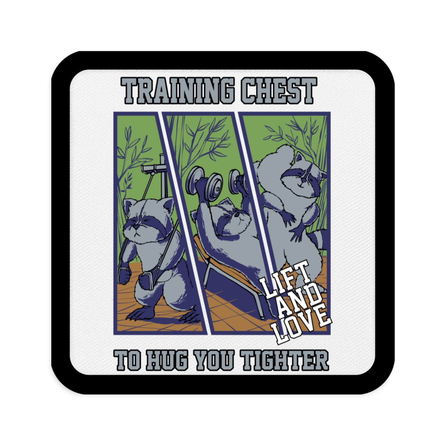 Training Chest Patch - Square 3″×3″
